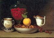 Peale, Raphaelle Still Life: Strawberries Nuts oil painting on canvas